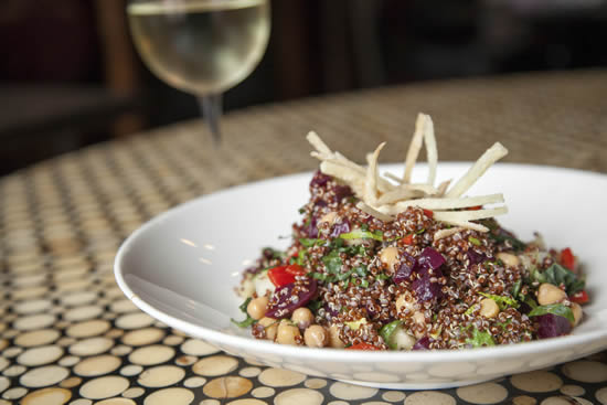 Red Quinoa Salad Bowl